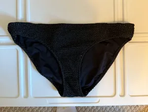 black and gold glitter aerie bikini bottom thumbnail 1