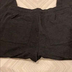 Gap Dark Grey Bottom Zipper Drawstring Joggers thumbnail 7
