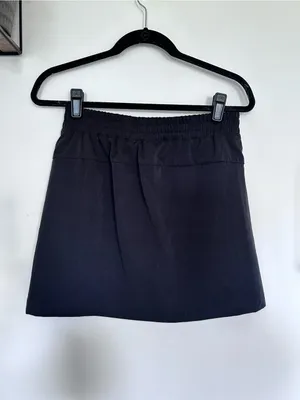 NWT Lady Hagen Black 16” Perforated Athletic Skort Skirt Size Small thumbnail 2