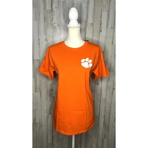 NWT‎ Clemson University Women's Medium Orange Graphic Print Short Sleeve T-Shirt thumbnail 2