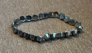 Kendra Scott gunmetal Faceted Bead Link Bracelet thumbnail 1