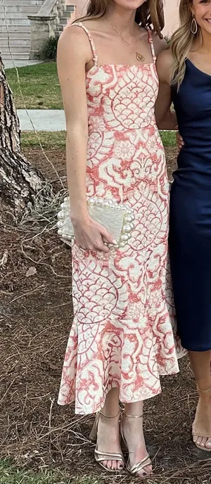 Alexis Pink Nolana Midi Dress thumbnail 12