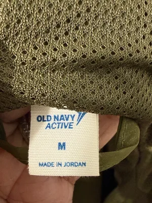 Old Navy Active Women’s Olive Green Active Hooded Jacket Size Medium thumbnail 6