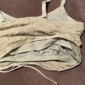 Women’s Colsie Lace Green Bralette Crop Top with Adjustable Straps Size 2X NWT thumbnail 5