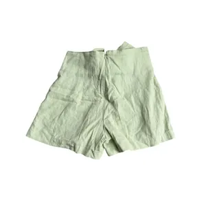 Abercrombie & Fitch Women Linen-Blend Pull-On Belted Shorts S NWT thumbnail 4