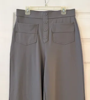 HALARA High-Waist Wide Leg Pants in Gray size M inseam 30” brand new thumbnail 1