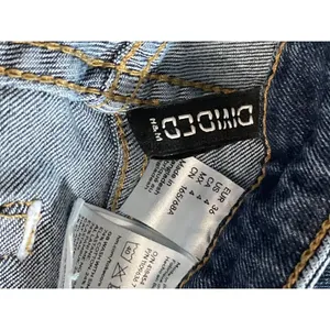 H&M Women's Blue Mid Rise Flared Y2k Bootcut Bell Bottom Denim Jeans Size 4 thumbnail 5