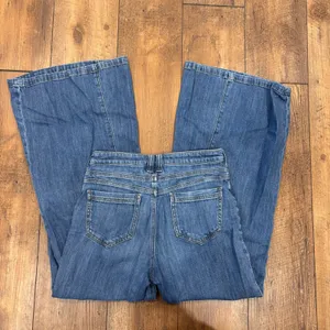 Anthropologie Pilcro High-Rise Wide-Leg Soft Trouser Jeans Size 27 Boho Festival thumbnail 4