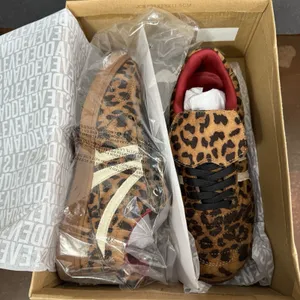 Streetwear Edgy Steve Madden Women Madrid Leopard Sneaker Size 7.5 Bujee Glam thumbnail 2