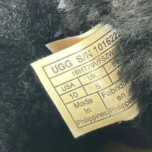 UGG Classic Mini Gray Suede Sheepskin Shearling Slip On Round Toe Ankle Boots 10 thumbnail 5