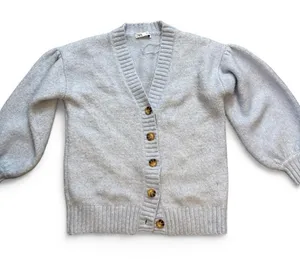 Zara Light Blue Button Cardigan thumbnail 1