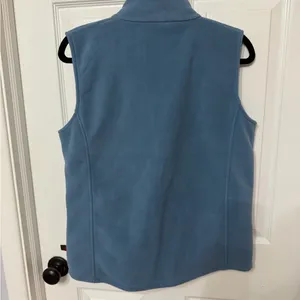 WOOLRICH women’s fleece vest size small blue‎ thumbnail 4