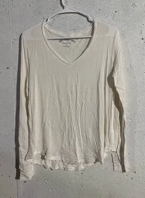 Aeropostale Seriously Soft Perfect V Long Sleeve Tee | Size: Large thumbnail 1