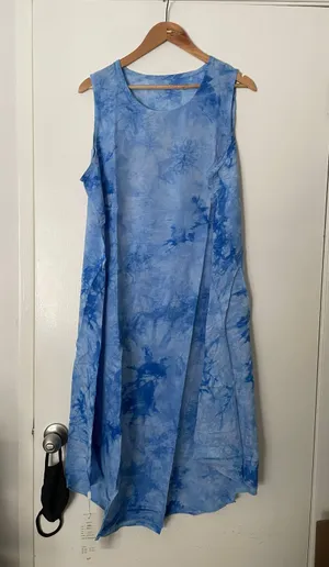 Vintage Women Floral Print Sleeveless Bohemian maxi new in dress thumbnail 2