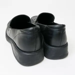 Vintage 90s Predictions Black Leather Loafers thumbnail 3