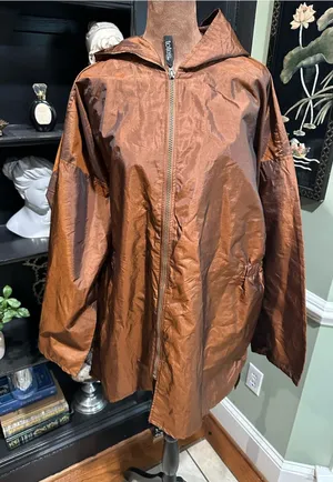 Totes Bronze Metallic Packable Raincoat – One Size (XS–2XL) thumbnail 1
