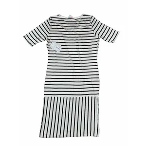 Lularoe Julia‎ White Black Striped Short Sleeve Dress Women's Size Large Mixed thumbnail 8