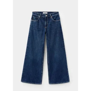 MNG Mango High Rise Wide Leg Jeans Womens US 4 100% Cotton thumbnail 2