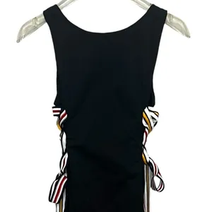 Sugarlips Mini Dress Sleeveless Womens Sz S Navy Blue NWOT thumbnail 4