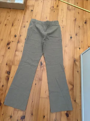 Aritzia Babaton publish Tailored bootcut slim Pants light brown / grey / taupe thumbnail 11