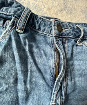 Hollister 90s dark wash mom denim shorts thumbnail 4