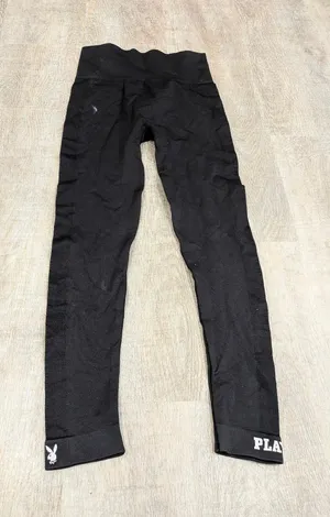 Playboy By Pacsun Black Leggings Size Small thumbnail 1