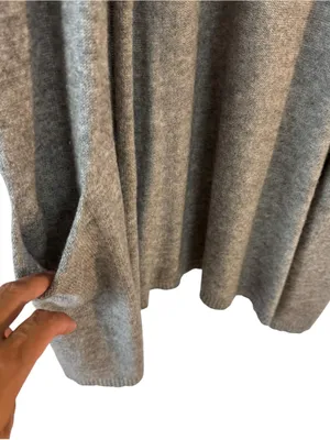 Cuyana Single Origin Cashmere Long Cardigan Gray Size M/L thumbnail 7