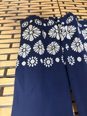 Camila coelho blue floral pants size Small thumbnail 5