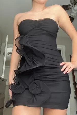 Windsor Ruffle Mini Dress thumbnail 1