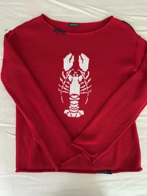 Red Lobster Sweater Size XS thumbnail 4