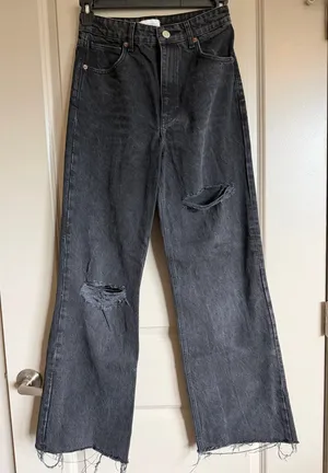 ZARA High-Rise Jeans Wide-Leg thumbnail 1