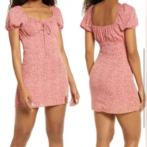 BP Ditsy Floral Mini Dress thumbnail 3