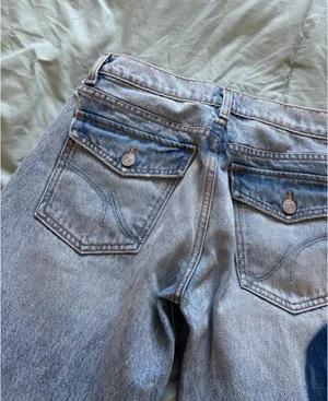 Revice Denim Light Wash Heart TLC LUVR Jeans thumbnail 7