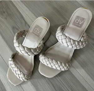 DV by Dolce Vita Cream Chunky Heels thumbnail 2