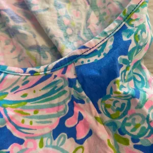 Lilly Pulitzer Summer Dress size S length 32” bust 32” Sleeveless Tiered Dress thumbnail 11