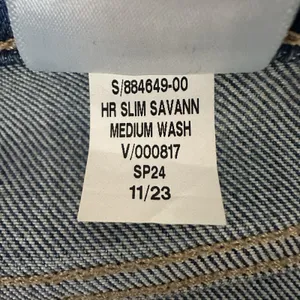 Banana Republic Womens Size 31 Blue Medium Wash High-Rise Slim‎ Denim Jeans thumbnail 7