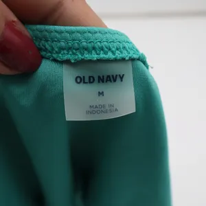 Old Navy Bikini Set Womens M Textured Underwire High Cut Teal Excellent thumbnail 7