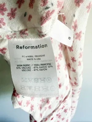 Reformation Aero Midi Dress Size 8 thumbnail 6
