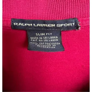 Ralph Lauren Sport Slim Fit Pink Polo – Size Small thumbnail 3