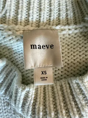 Maeve x Anthropologie Pippa Strawberry Crewneck Cap Sleeve Knit Sweater XS thumbnail 6