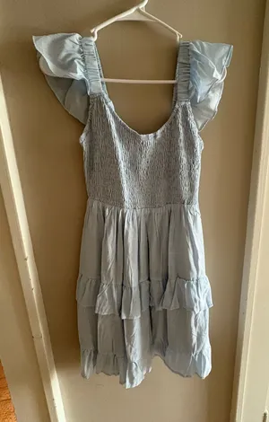 Amazon Blue Dress thumbnail 1