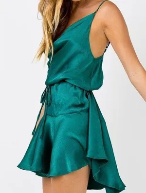 Princess Polly The Lia Mini Dress Jade thumbnail 3