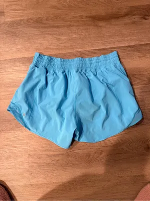 lululemon athletica Sky Blue Women's Athletic Shorts thumbnail 2