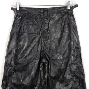 Club Exx Dolls Kill Convertible Cargo Pants S DIY Hand Painted Goth Cyber Rave thumbnail 12