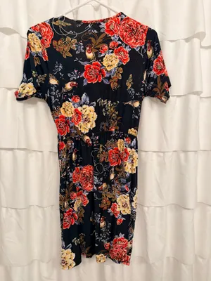 Dress floral Black Size M thumbnail 3