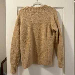 Aerie Teddy Boucle Sweater V Neck Soft Comfy in Koko Brown Size XXS NWT thumbnail 10