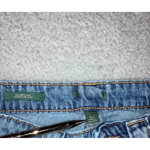 Wild Fable High Rise Cargo Jeans 6 28X30 Blue Streetwear Wide Leg Utility thumbnail 10