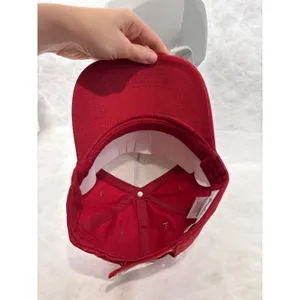 Mayfair Group x Orebella Aura Donor Trucker Hat Red Cream Embroidered NWT OS thumbnail 6