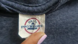 Delta Pro Weight in American U.S.A United States of American eagle graphic t-shirt in blue size medium. thumbnail 8
