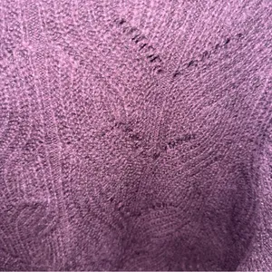 NWOT Sonoma Purple Knit Sweater thumbnail 3